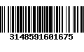 Código de Barras 3148591601675