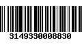 Código de Barras 3149330008830