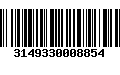 Código de Barras 3149330008854