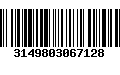 Código de Barras 3149803067128