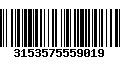 Código de Barras 3153575559019