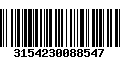 Código de Barras 3154230088547