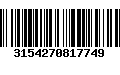 Código de Barras 3154270817749
