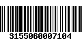 Código de Barras 3155060007104