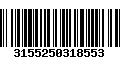 Código de Barras 3155250318553