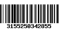 Código de Barras 3155250342855