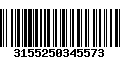 Código de Barras 3155250345573