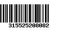 Código de Barras 315525208082