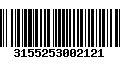 Código de Barras 3155253002121