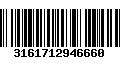 Código de Barras 3161712946660