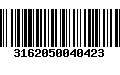 Código de Barras 3162050040423