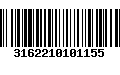 Código de Barras 3162210101155