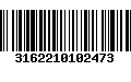 Código de Barras 3162210102473