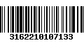 Código de Barras 3162210107133