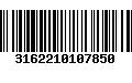 Código de Barras 3162210107850