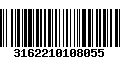 Código de Barras 3162210108055