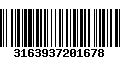 Código de Barras 3163937201678