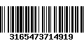Código de Barras 3165473714919
