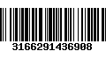 Código de Barras 3166291436908