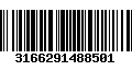 Código de Barras 3166291488501