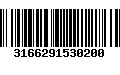 Código de Barras 3166291530200