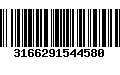 Código de Barras 3166291544580