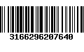 Código de Barras 3166296207640