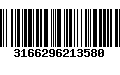 Código de Barras 3166296213580