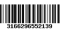 Código de Barras 3166296552139