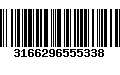 Código de Barras 3166296555338