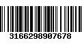 Código de Barras 3166298907678