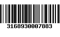 Código de Barras 3168930007883