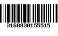 Código de Barras 3168930155515