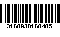 Código de Barras 3168930168485