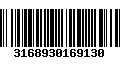 Código de Barras 3168930169130