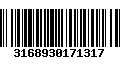 Código de Barras 3168930171317