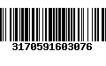 Código de Barras 3170591603076