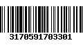 Código de Barras 3170591703301