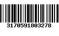 Código de Barras 3170591803278