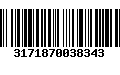 Código de Barras 3171870038343
