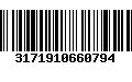 Código de Barras 3171910660794