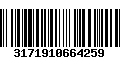 Código de Barras 3171910664259
