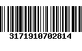 Código de Barras 3171910702814