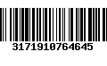 Código de Barras 3171910764645