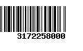 Código de Barras 3172258000