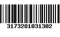 Código de Barras 3173281031302