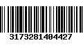 Código de Barras 3173281404427