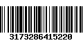 Código de Barras 3173286415220
