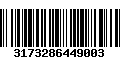 Código de Barras 3173286449003