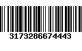 Código de Barras 3173286674443